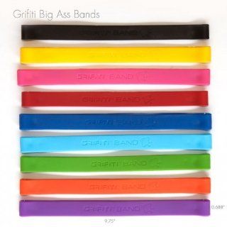 Grifiti Big Ass Bands 9" 20 Pack For Books, Camera Lens, Art, Cooking, Wrapping, Exercise, MacBooks, Bag Wraps, Dungies Replacements, and Made with Silicone Instead of Rubber or Elastic Assorted Colors 