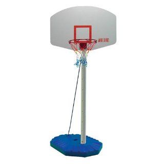 (Price/SET)PARK & SUN Blue Base Basketball Set  Portable Basketball Backboards  Sports & Outdoors