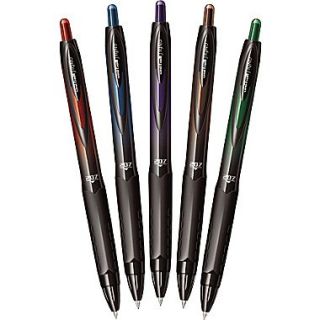 Uni ball 207™ BLX Retractable Gel Ink Pens, Medium, Assorted Colors, Assorted Pack Sizes