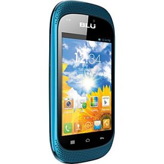 BLU Dash Music D172a Unlocked GSM Dual SIM Android Cell Phone, Blue