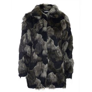 Alice & You Brown mixed faux fur coat