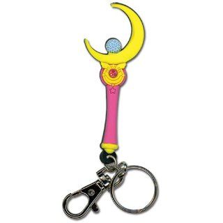 Sailor Moon Moon Stick PVC Keychain  Novelty Keychains 