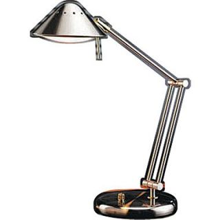 Tensor Halogen Desk Lamp, Brushed Steel