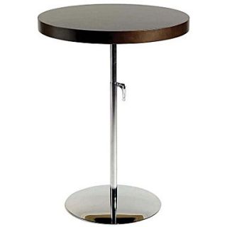 Euro Style™ Raymond 17 1/2 Round Wood Side Table, Wenge