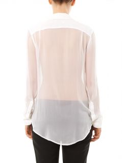 Reese contrast panel  blouse  Equipment