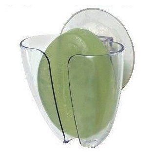 "ABC Products"   InterDesign ~ Suction Cup   Soap Holster (Keeps the soap dry). Beauty