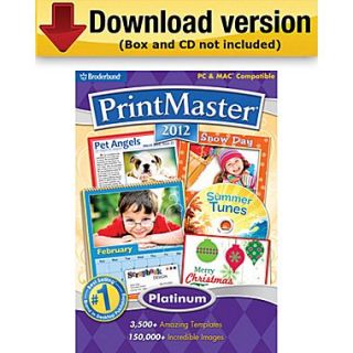 PrintMaster 2012 Platinum for Windows (1 User) 