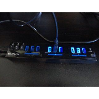 Satechi 10 Port USB 3.0 Hub (9 Port USB 3.0 + 1 iPad Charging Port) 5 Volt, 5 Amp Computers & Accessories