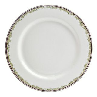 Denby White Monsoon Daisy border dinner plate