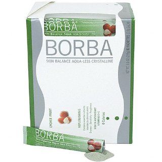 Borba Replenishing Aqua less Crystalline Lychee Fruit (60 Packets)  Skin Care Products  Beauty