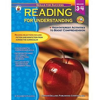 Carson Dellosa Reading for Understanding Resource Book, Grades 3   4