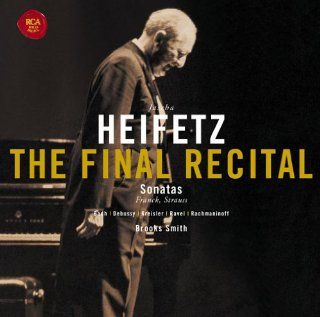 JASCHA HEIFETZ THE FINAL RECITAL(2B CD)(ltd.) Music