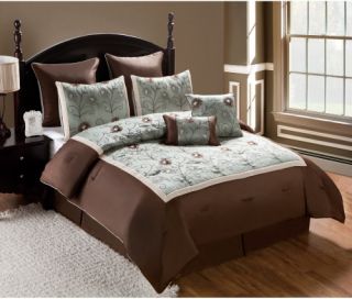 Victoria Classics Delaney Alex 8 Piece Comforter Set   Bedding Sets