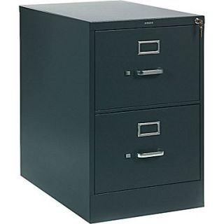 HON 310 Series Vertical File Cabinet, 26 1/2 2 Drawer, Legal Size, Charcoal  Make More Happen at