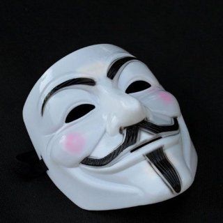 Shot in anonymous V for vendetta guy fancy dress halloween face mask Fancy Dress Cool   Decorative Masks