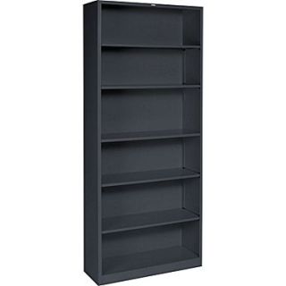 HON Brigade™ 6 Shelf Metal Bookcase, Charcoal  Make More Happen at