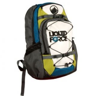 Liquid Force 2014 Deluxe Ltd Backpack (Green/Black) Backpacks Clothing