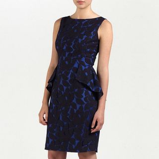 Ariella London Black/Blue Violet Lace short dress