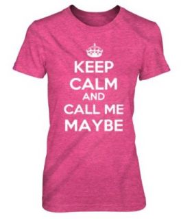 Keep Calm And Call Me Maybe T Shirt Funny Music Tee