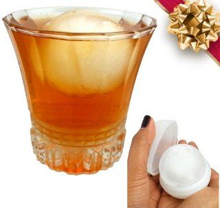 Ice Ball Mold   Steal These MASSIVE Ice Ball Makers *  TODAY ONLY * Get The Biggest, #1 Rated, Extra Thick Silicone, No Leak Ice Ball Maker by DeluxIce. Serve the Most HUGE 2.5+ Inch Ice Cube Sphere Balls at Your Next Party. Perfect in Whiskey, Sco
