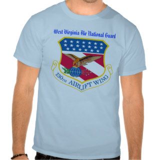 130th Airlift Wing /  West Virginia Air National Tee Shirt