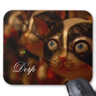 Derp cat mouse pads