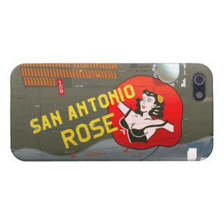 San Antonio Rose B 24 Nose Art (Vintage Fuselage) iPhone 5 Cover