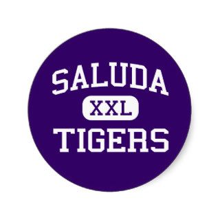 Saluda   Tigers   High   Saluda South Carolina Sticker