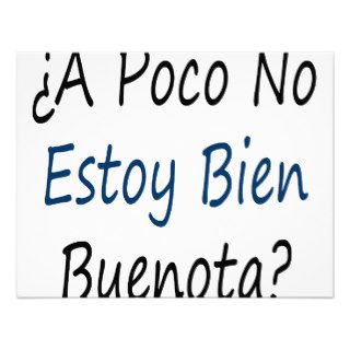 A Poco No Estoy Bien Buenota Personalized Announcement