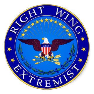 Right Wing Extremist Stickers
