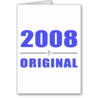 2008 Original Birth Date Gift Cards