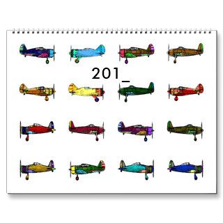airplanes, 201_ wall calendar