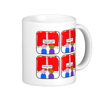 Spell Check Funny Period Persian Red Mug