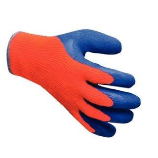 Pair of BurnGuard Waterproof Cold Condition Freezer gloves specially designed for use in cold conditions. A crinkled latex finish means excellent grip, while an acrylic seven gauge liner means an extremely high level of warmth and protection against extrem