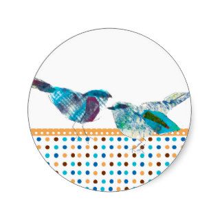 Blue Bird Modern Design Stickers