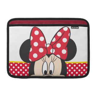 Peek a Boo Minnie Mouse   Polka Dots MacBook Air Sleeve