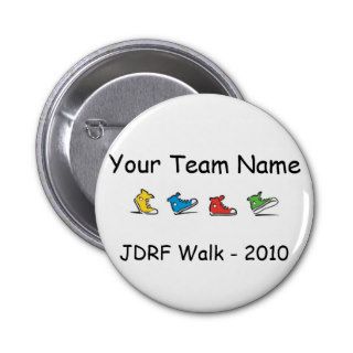 JDRF Walk team button 2010