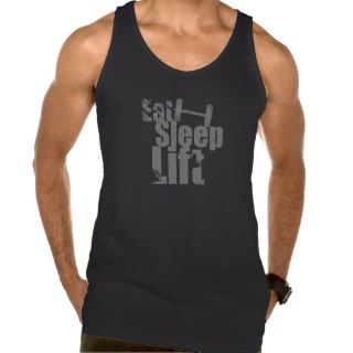 Eat Sleep Lift Fine Jersey Tank Top