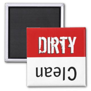 Dirty Clean Dish Washer Magnet