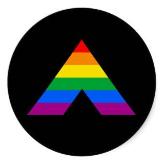 Straight Ally Symbol Stickers