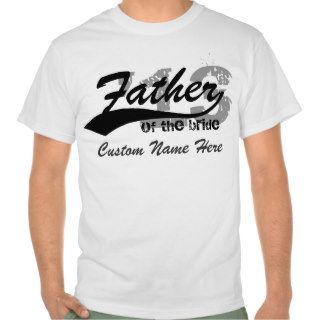 Personalized Name & Year Father of the Bride Shirt