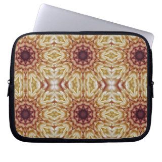 Pink and White Flower Tile 49 Laptop Sleeves
