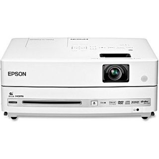 Epson V11H335120 LCD Projector/DVD Player Combo, WXGA  Make More Happen at
