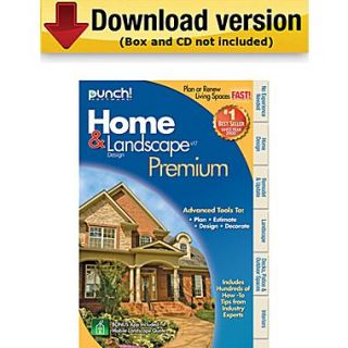 Encore Punch Home & Landscape Design Premium v17 for Windows (1 User)   Make More Happen at