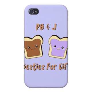 Peanut Butter and Jelly iPhone 4/4S Case