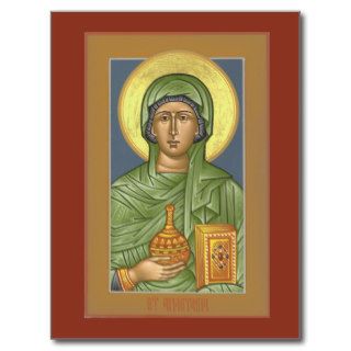 St. Anastasia Prayer Card Post Cards