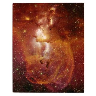 Minor Nebula NGC 3582 in Sagittarius RCW 57 Plaque
