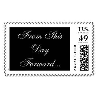 From This Day Forward  Wedding Vows Stamp