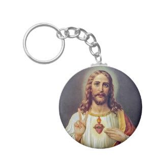 Jesus Peace Sign Key Chains
