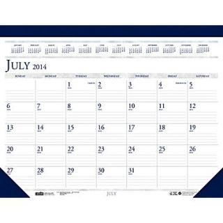 2015 House of Doolittle Academic Desk Pad Calendar, 22 x 17  Make More Happen at